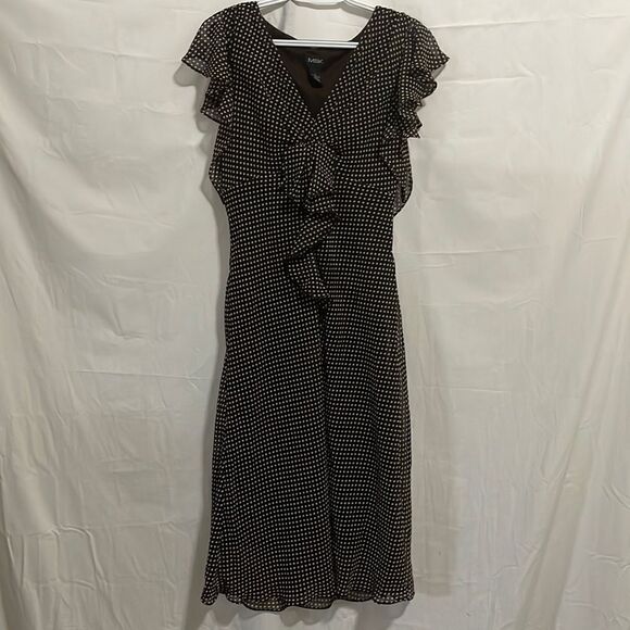 MSK Sleeveless polkadot dress - Picture 1 of 4